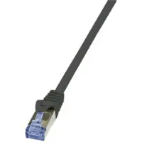 Logilink netwerkkabel, PrimeLine, Cat. 6A, S/FTP, 15 meter, zwart