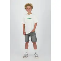 Raizzed T-shirt wit Jongens Katoen Ronde hals Tekst - maat 140