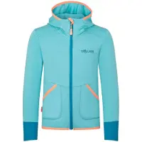 TROLLKIDS - Girl's Saltfjord Jacket - Trainingsjack 98, turkoois