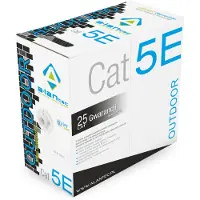 A-Lan Netwerkkabel F/UTP Cat. 5e - - 305 m - Zwart - Vermindert interferentie - Temperatuur -40 tot 60C - Polyethyleen