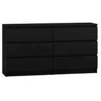 Top E Shop Topeshop M6 140 CZAR, 2x3 lades, dressoir