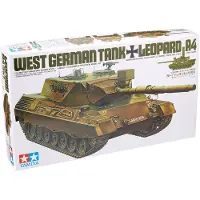 Tamiya Modelbouwpakket Militaire voertuigen - 35112 BW MBT Leopard 1A4 with 1 Figure Plastic - 1:35 - Modelbouw