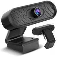 NanoRS USB-webcam met microfoon en bevestigingsclip Full HD 1080P computercamera PC thuiskantoor 30 fps 1,7 m kabel