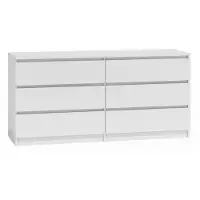 Top E Shop Topeshop M6 140 BIEL, dressoir met 2 lades en 3 deuren