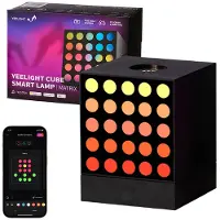 Yeelight Tafel lamp - - Cube - Slim - Wi-Fi/Bluetooth - Zwart