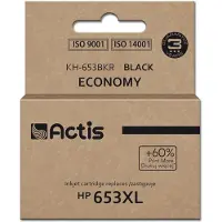 Actis KH-653BKR inktpatroon (vervangt HP 653XL 3YM75AE; premium kwaliteit; 20 ml; 575 pagina's; zwart)