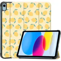 IMoshion Design Trifold Bookcase voor de Apple iPad 11 (2025) 11 inch A16 / iPad 10 (2022) 10.9 inch - Citrus Dream