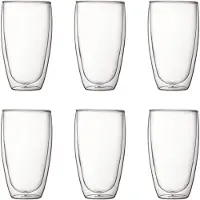 Bodum Glazenset Pavina Large Transparent 450 ml (Set van 6)