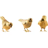 Pols Potten Sparrows Gold (Set van 3)