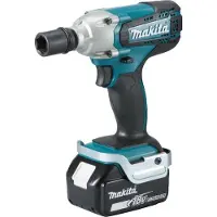 Makita DTW190RFJ Li-Ion Accu Slagmoersleutel Set - 18V - 2x 3.0Ah accu - In Mbox Opbergkoffer - 190Nm - 1/2" - Koolborstelloos