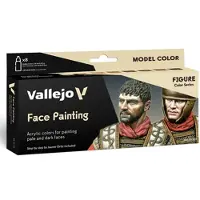 Vallejo Model Color Face Painting Set - 8 kleuren - 17ml - 70119