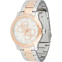 GUESS Analoog horloge rose-goud / zilver