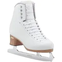Jackson Womens Evo Kunstschaats Met Mark Iv Ijzer (regular) Wit Sr. 8.0 / 39.5