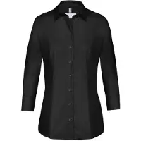 Greiff 6517 Blouse Driekwart Mouw Regular Fit Dames Essentials - Basic | Maat: 48