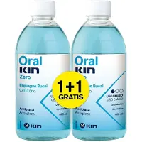Kin Oralkin Zero Mondwater Verpakking 2 Eenheden