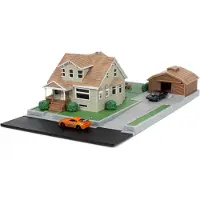 Jada F&F Nano Doms House Display Diorama 1:24 Auto