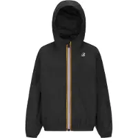 K-way - Merken - P. Le Vrai 4.0 Claude Black Pure voor Unisex - Kindermaat 8 jaar - Zwart