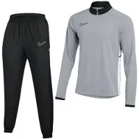 Nike Academy 25 Trainingspak 1/4-Zip Grijs Zwart Wit