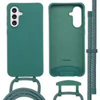 IMoshion Color Backcover met afneembaar koord voor de Samsung Galaxy A36 / A56 - Donkergroen