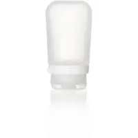 Human Gear - GoToob+ - reisflesje - flacon - herbruikbaar - lekvrij - lichtgewicht - Medium - 74ML - Clear