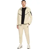 Nike Tech Fleece Sportswear Trainingspak Gebroken Wit Zwart