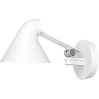 Louis Poulsen NJP Short Wandlamp White | 3000K | Without Cord - with Wall Box