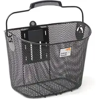 New Looxs NewLooxs Toscane Klickfix - Afneembare Fietsmand - Stuur - 19 liter - Staal - Zwart