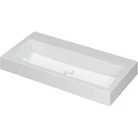 Ink Wastafel Momento Polystone zonder kraangat 90 cm x 45 cm x 9 cm Glans wit 3421020