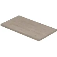 Ink topdeck xs topplaat voor fontein 40x22x1,6 cm in ivoor eiken