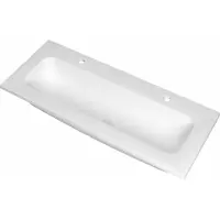 Ink Wastafel reflekt 1000x400x15 mm mat wit 3407722