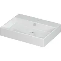 Ink Wastafel Unlimited Porselein met 1 kraangat 60 cm x 45 cm x 11 cm Glans wit 0202011