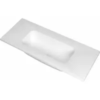 Ink Wastafel Reflekt 1000x400x15 mm Mat wit 3407730