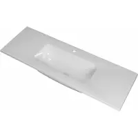 Ink Wastafel Reflekt 1200x400x15 mm Glans wit 3407651