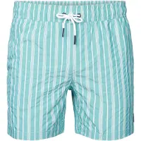 Petrol Industries Zwemshorts 'Reefway' turquoise / wit
