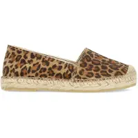 Manfield Leopard suède espadrilles | Maat 37