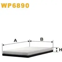 WIX FILTERS WP6890 Interieurfilter
