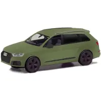 Herpa Audi Q7 Geblindeerde Ramen, Olijf Groen