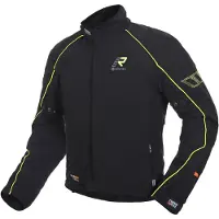 Rukka Comfo-R GTX Zwart Geel Textiele Motorjas Maat 52