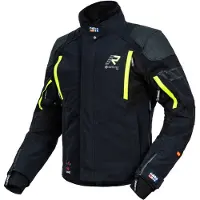 Rukka Shield-R Zwart Geel Textiele Motorjas Maat 56