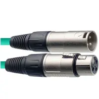 Stagg SMC6CGR XLR Groen 6m