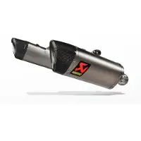 Akrapovic Slip-on Line Ducati Hypermotard 698 Gehomologeerde Slip On Uitlaatdemper