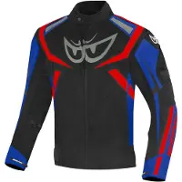 Berik The Eye Zwart Blauw Waterdichte Textiele Motorjas Maat 54