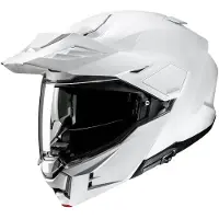 HJC i80 Solid Wit Adventure Motorhelm Maat L