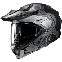 HJC i80 Velly Zwart Grijs Adventure Motorhelm Maat M