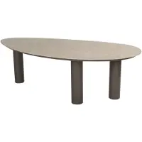 4 Seasons Outdoor Arizona dining tuintafel 240x130xH75 cm keramiek kiezelvorm