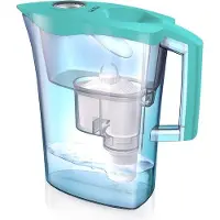 Laica MicroPlastic-STOP (UFSBE02) - waterfilterkan - 3 liter - dubbele filtratie - waterfilter verwijdert microplastics - turquoise