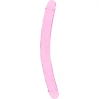Realrock Realistische Dubbele Dildo van 45 cm - Roze