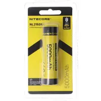 Nitecore Li-Ion batterij type 21700 5000mAh NL2150RX met USB-C input/output Afmetingen ca. 78x21mm