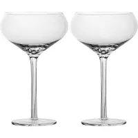 Sagaform Saga cocktailglas 2-pack Transparant