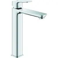 GROHE Cubeo Wastafelmengkraan - XL-size - uitloop 16.1cm - opbouw - voor opzetwastafel - chroom 1017290000